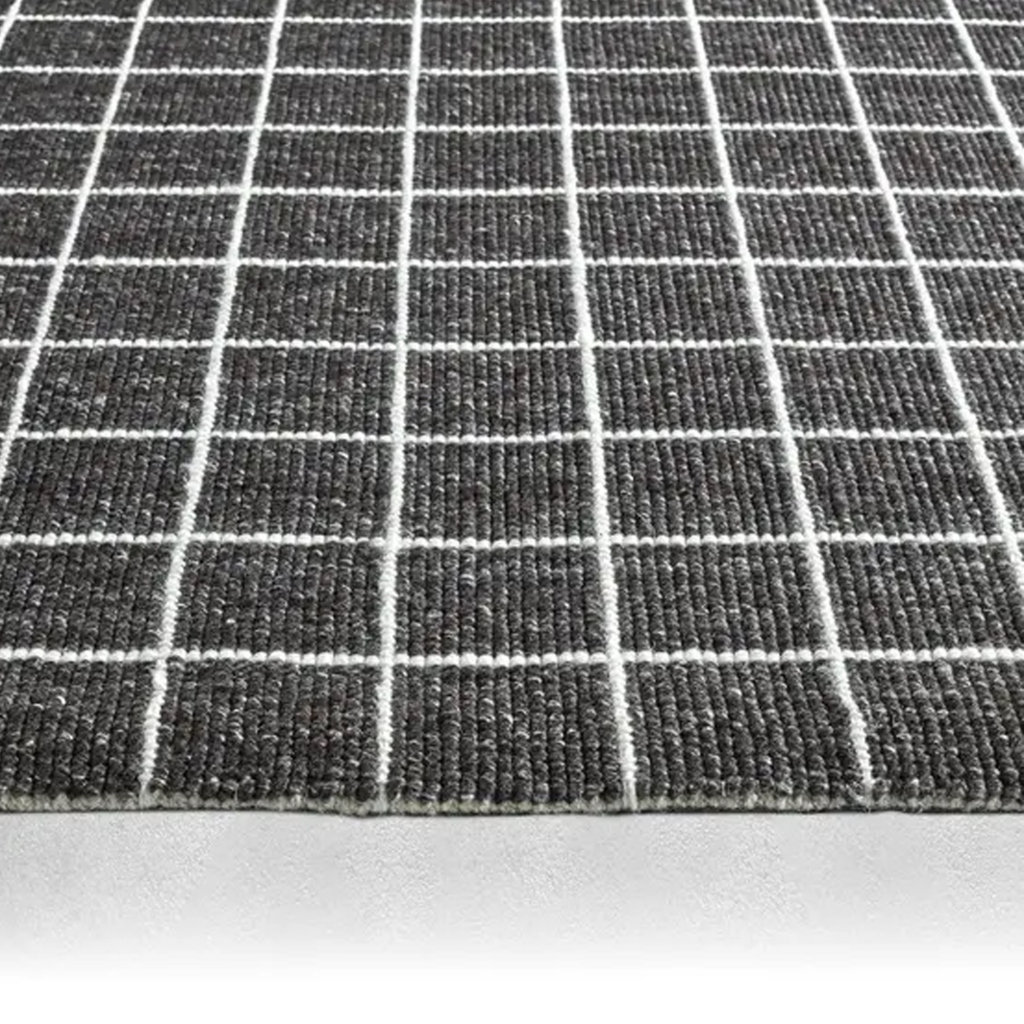 OXFORD RUG BLACK