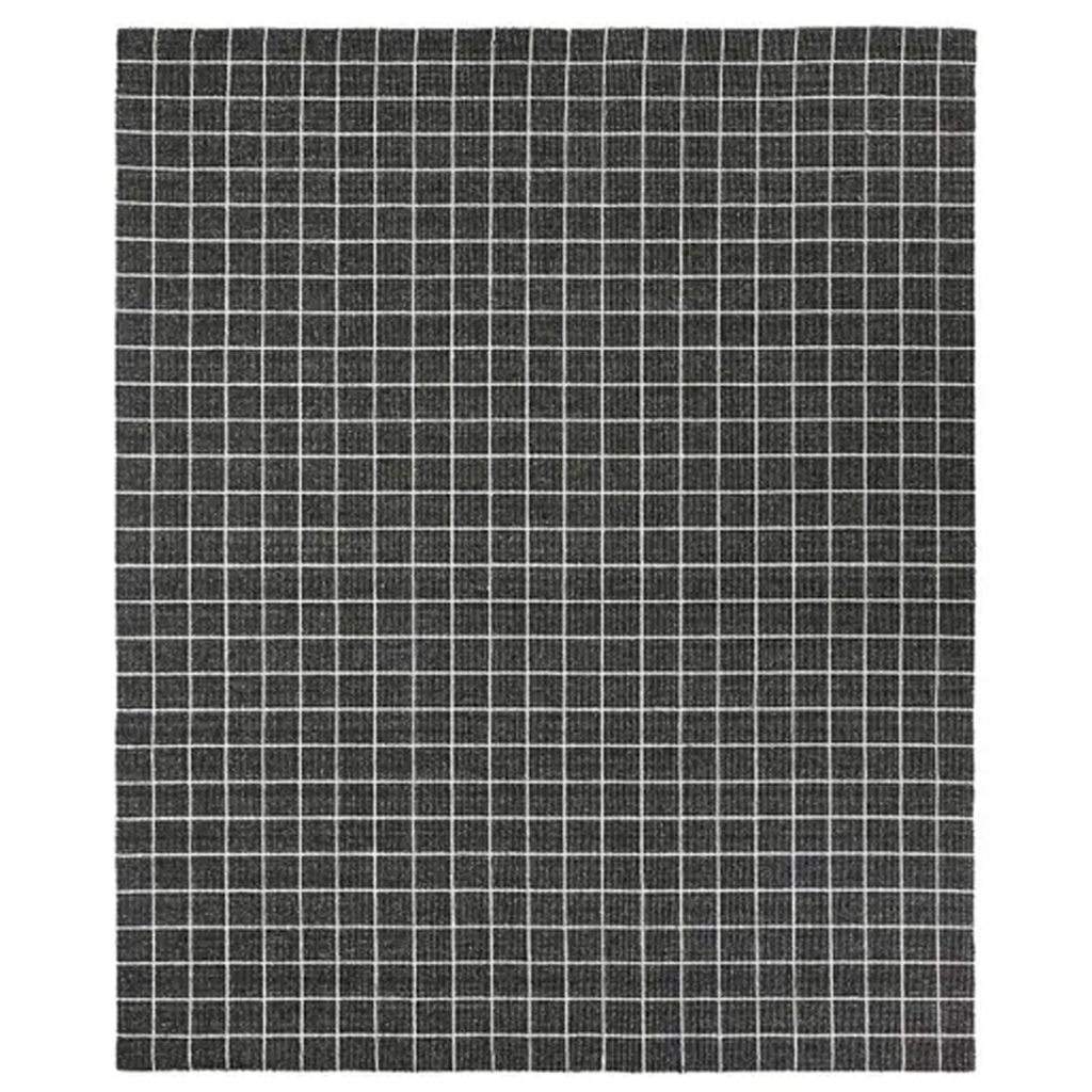 OXFORD RUG BLACK