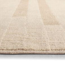 NORDBY WOOL RUG FLAX