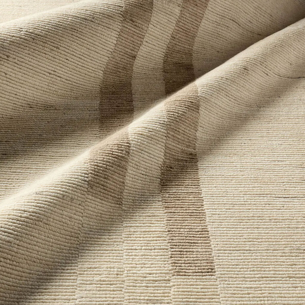 NORDBY WOOL RUG FLAX