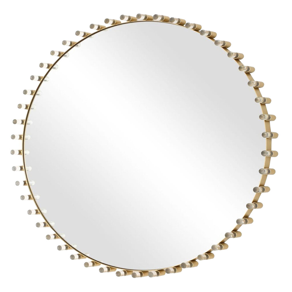 CHARMING MIRROR ACRYLIC AND GOLD