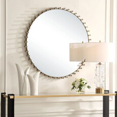 CHARMING MIRROR ACRYLIC AND GOLD