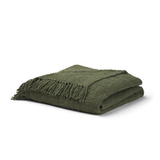 SOMER COTTON WOVEN THROW PINE
