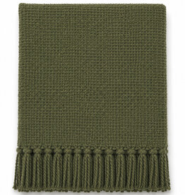 SOMER COTTON WOVEN THROW PINE
