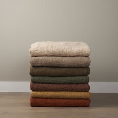 SOMER COTTON WOVEN THROW BEIGE