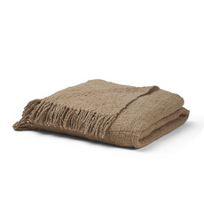 SOMER COTTON WOVEN THROW SAND