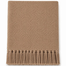 SOMER COTTON WOVEN THROW SAND