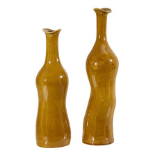 SIENNA FLOW BOTTLE VASES SET-2