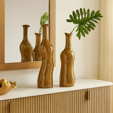 SIENNA FLOW BOTTLE VASES SET-2