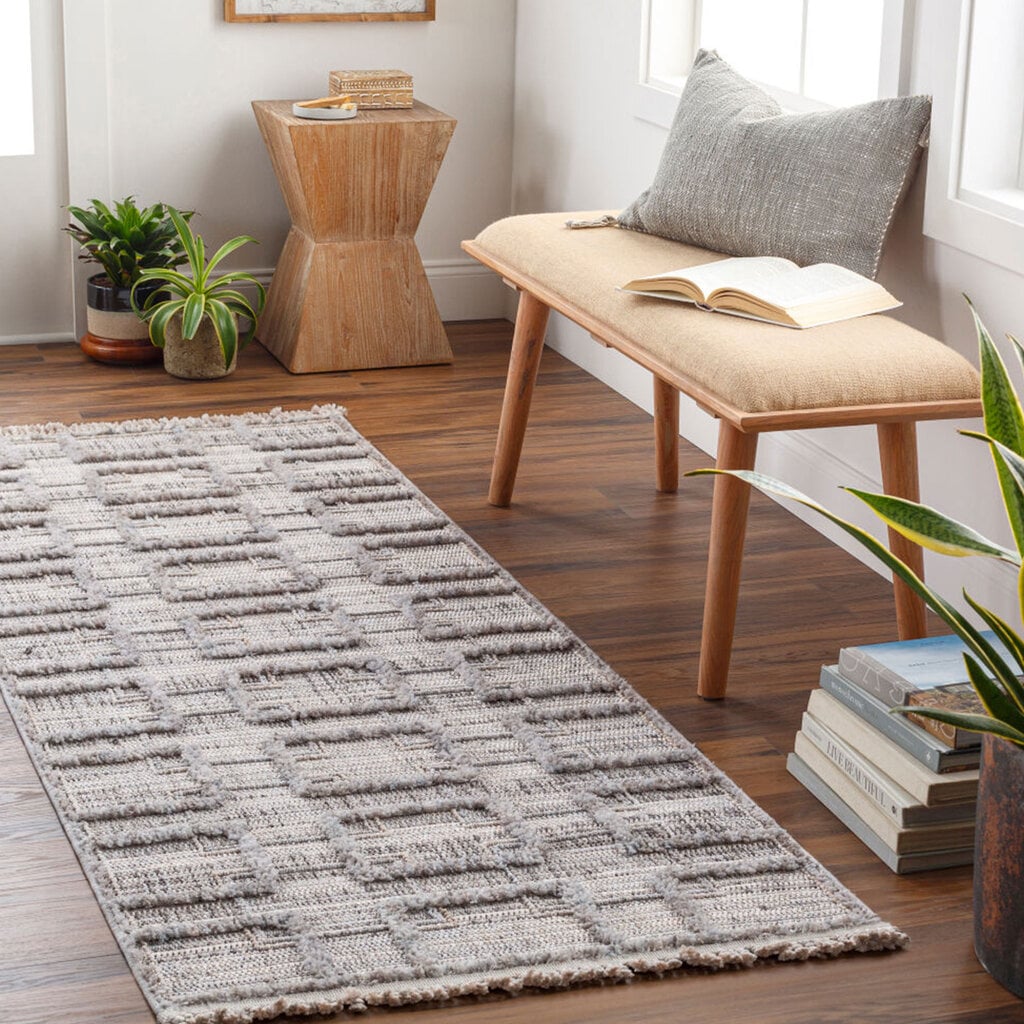 LEDGER RUG GREY
