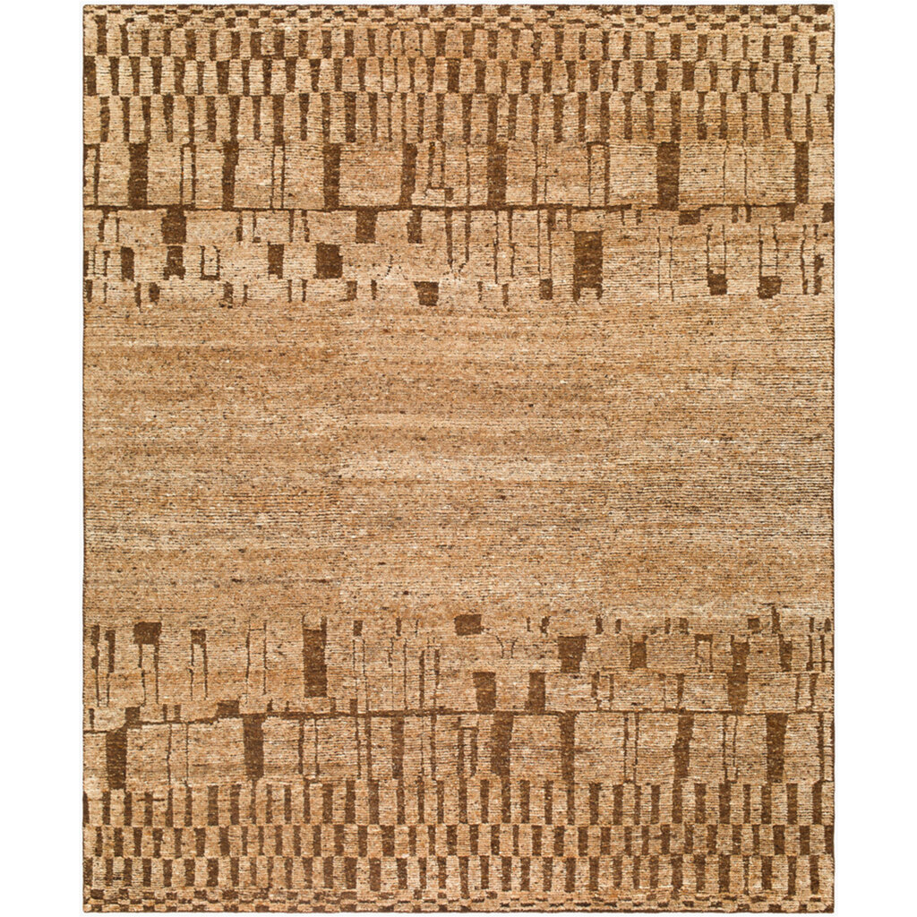 KAVARI WOOL RUG BROWN