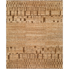 KAVARI WOOL RUG BROWN