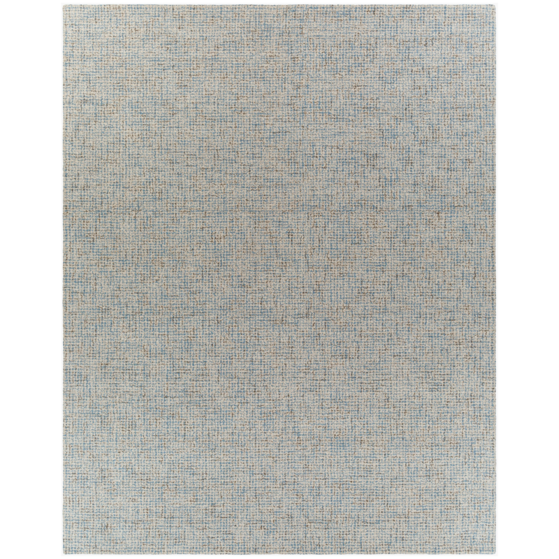 ANNE GRID RUG BLUE