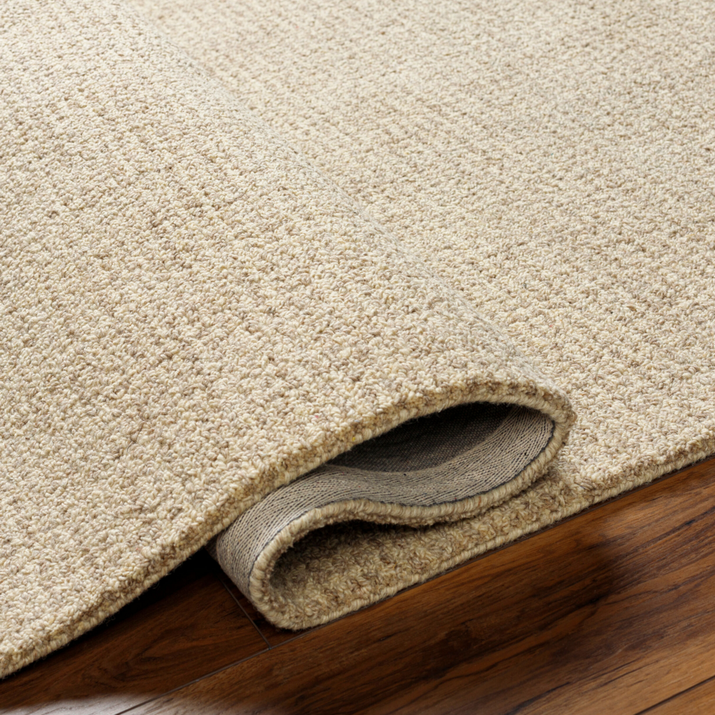 ANNE GRID RUG IVORY