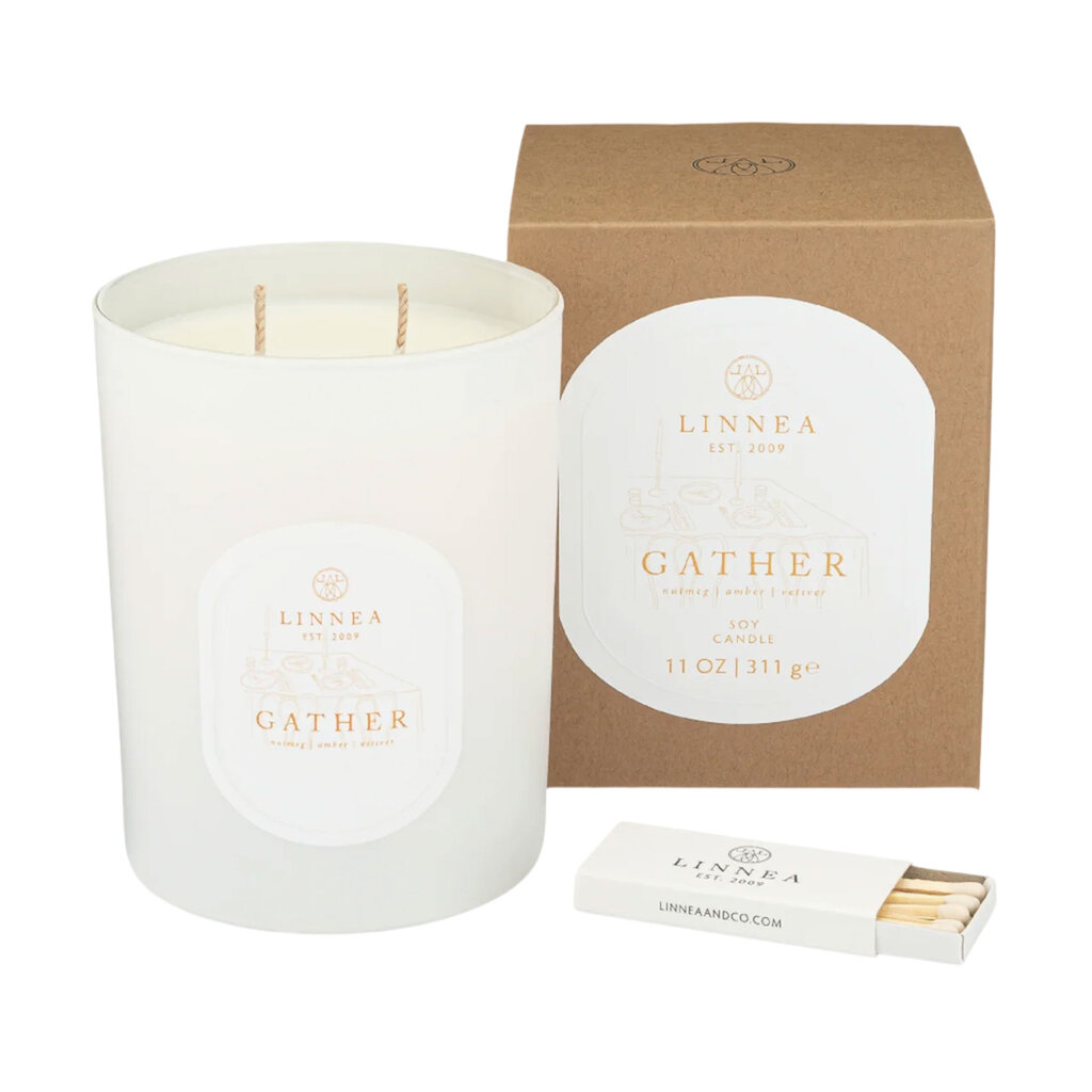 GATHER - LINNEA Two Wick Candle