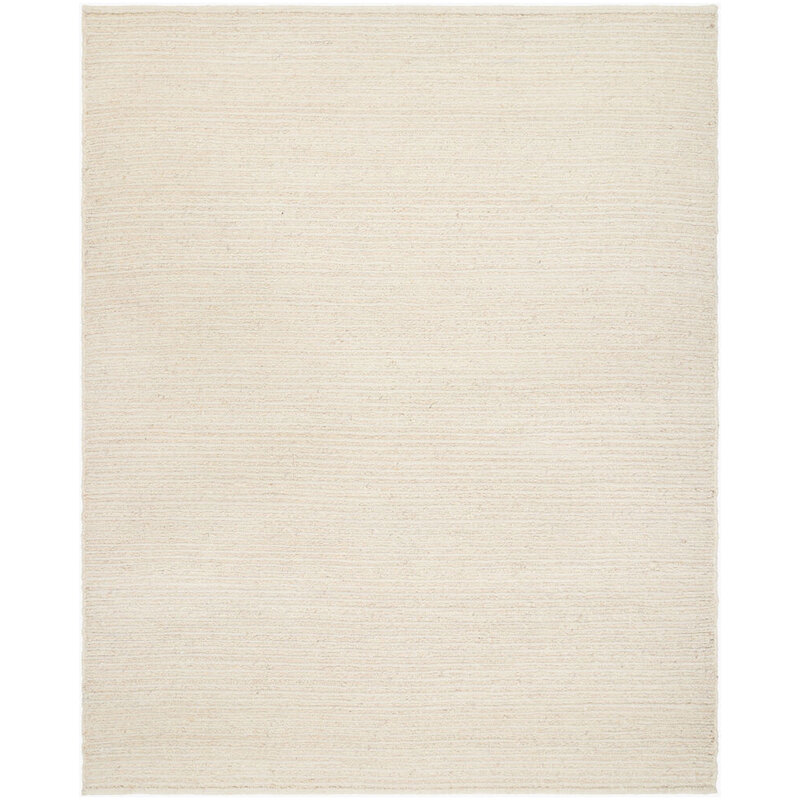 MIRA WOOL RUG IVORY