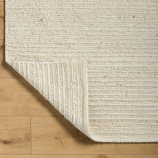 MIRA WOOL RUG IVORY