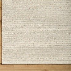 MIRA WOOL RUG IVORY