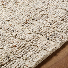 DAVIDOFF WOOL RUG OATMEAL