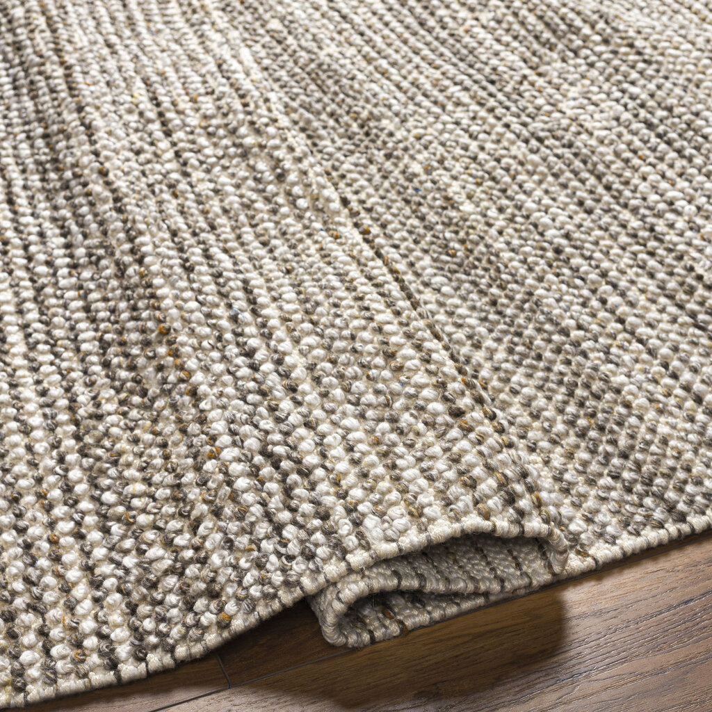 REYKJAVIK HANDMADE RUG NATURAL BROWN GREY