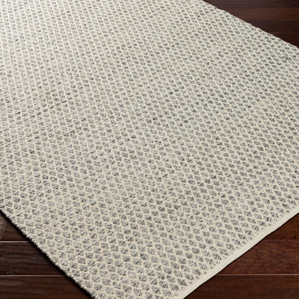 AZALEA HANDMADE RUG GEOMETRIC BLUE