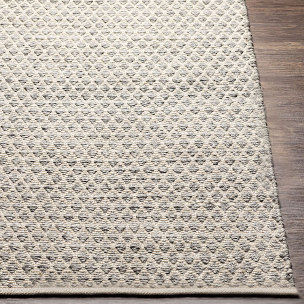 AZALEA HANDMADE RUG GEOMETRIC BLUE