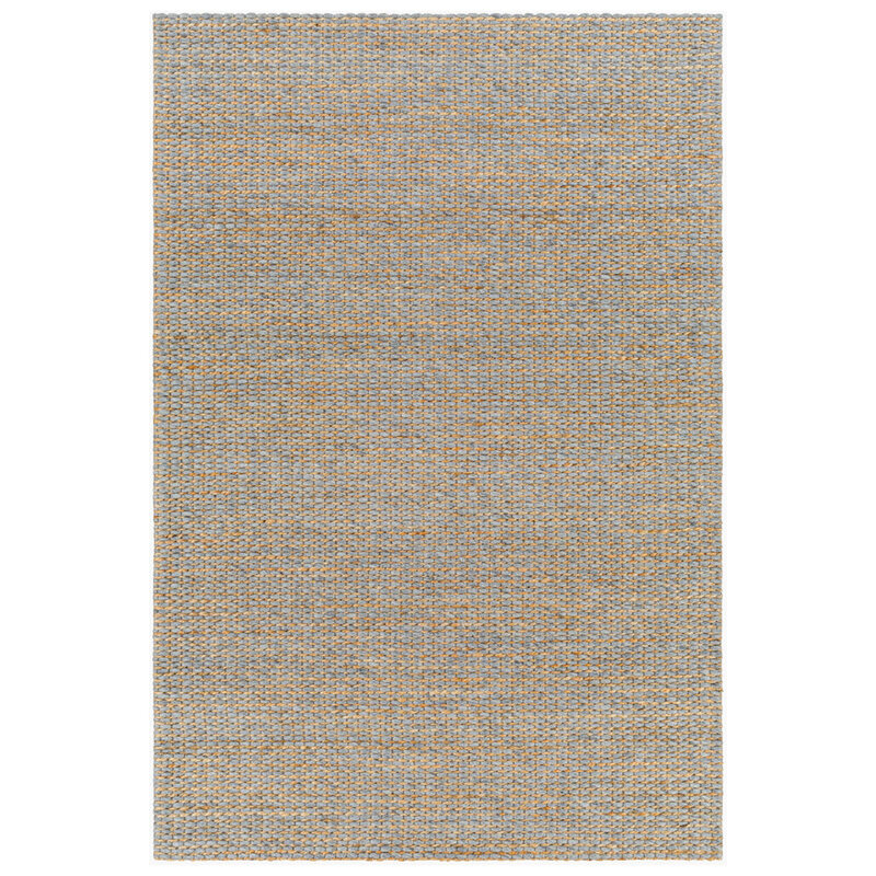 MADEIRA HANDWOVEN JUTE RUG TAN & GREY