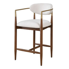 MOXIE WALNUT COUNTER STOOL