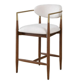 MOXIE WALNUT COUNTER STOOL
