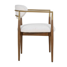 MOXIE WALNUT DINING ARM CHAIR
