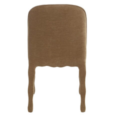 RAPALLO DINING CHAIR VELVET TOFFEE BROWN