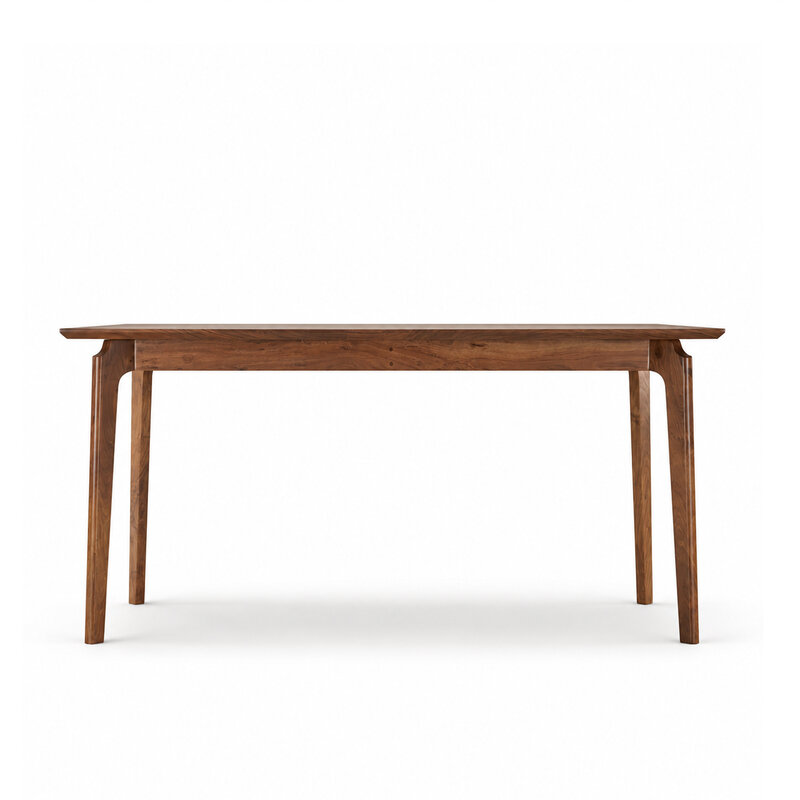 KALLE DINING TABLE NATURAL 60" BROWN