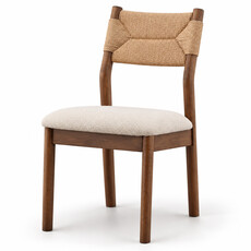 ROSABEL DINING CHAIR - WHITE SAND