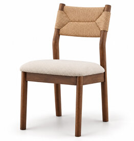 ROSABEL DINING CHAIR - WHITE SAND