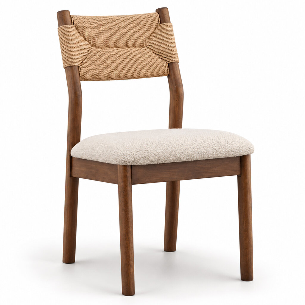 ROSABEL DINING CHAIR - WHITE SAND