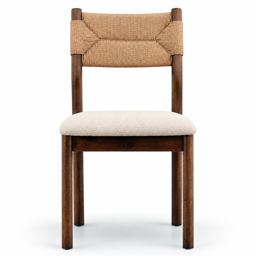 ROSABEL DINING CHAIR - WHITE SAND