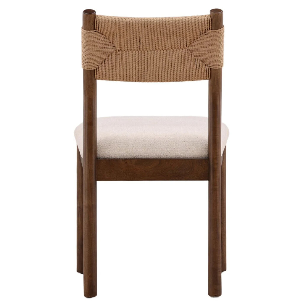 ROSABEL DINING CHAIR - WHITE SAND