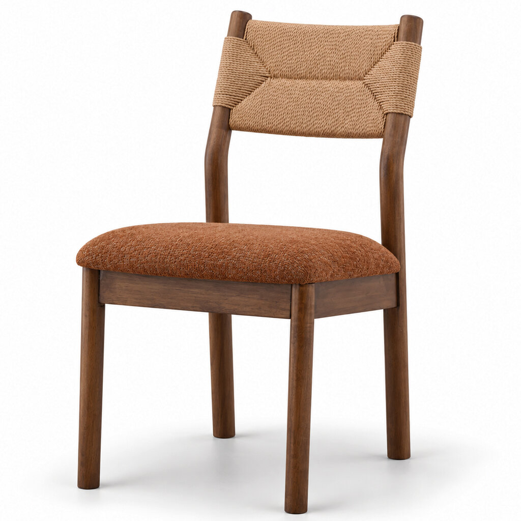 ROSABEL DINING CHAIR - RUST