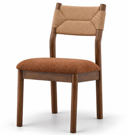 ROSABEL DINING CHAIR - RUST