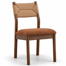 ROSABEL DINING CHAIR - RUST