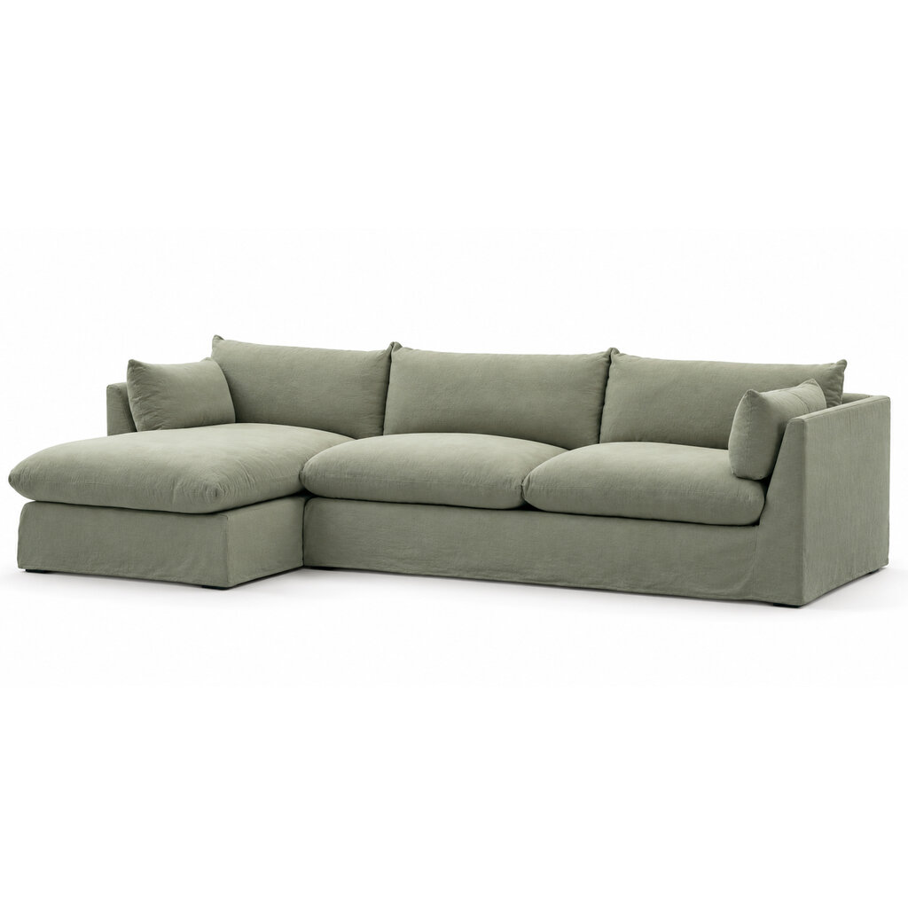 MUSKOKA SECTIONAL  - SAGE GREEN