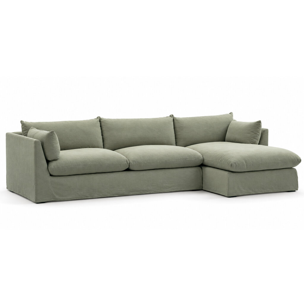 MUSKOKA SECTIONAL  - SAGE GREEN