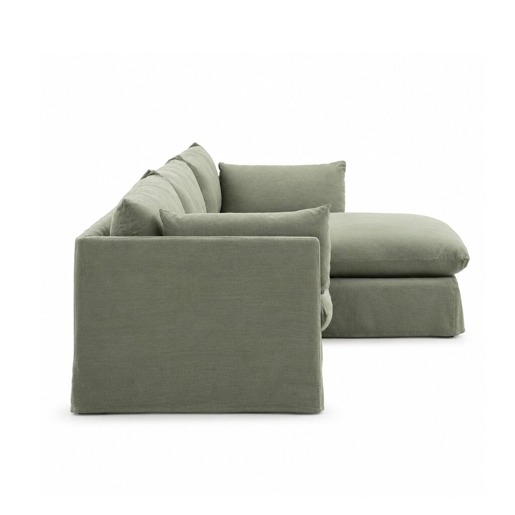 MUSKOKA SECTIONAL  - SAGE GREEN