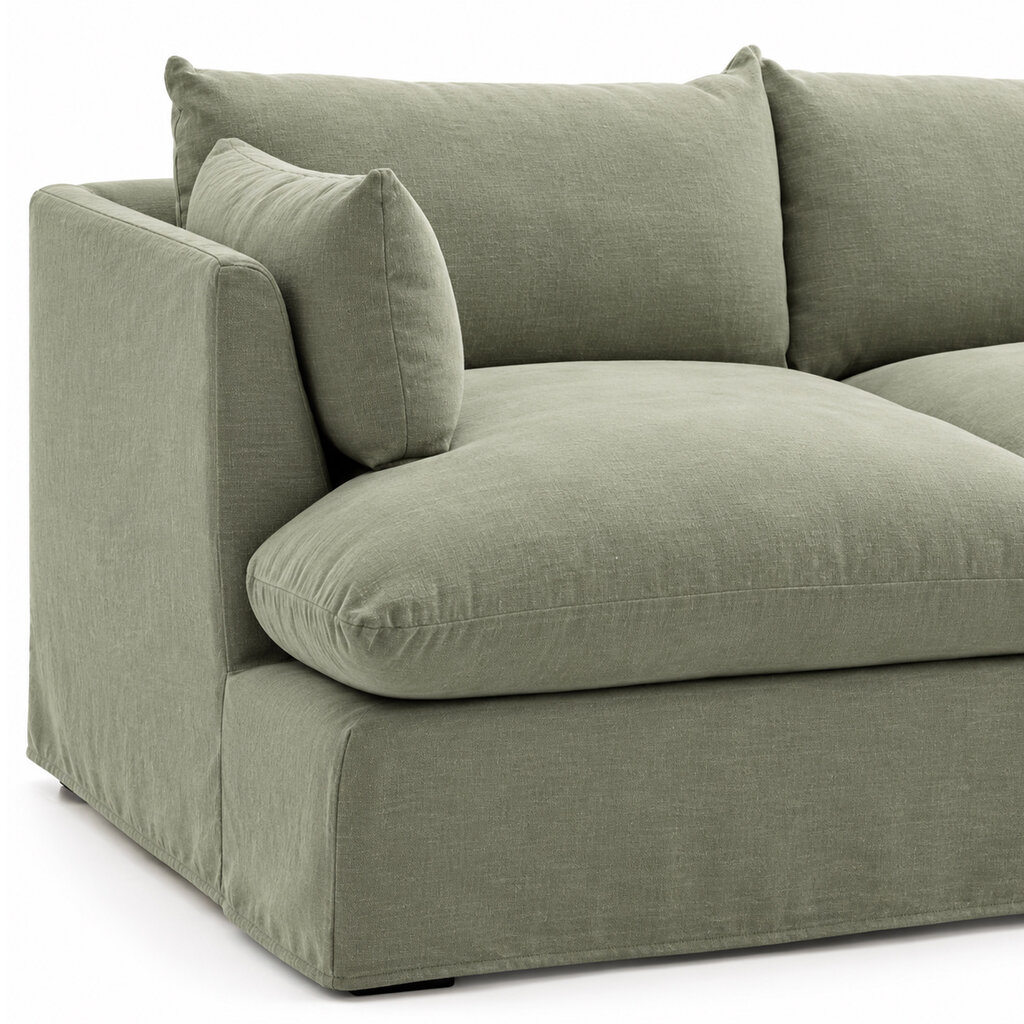 MUSKOKA SECTIONAL  - SAGE GREEN