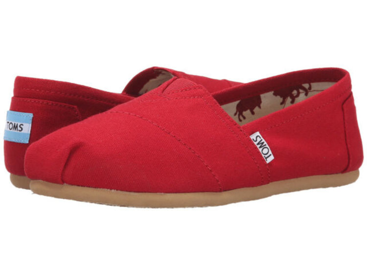 Toms Toms Women's Classic Red Canvas