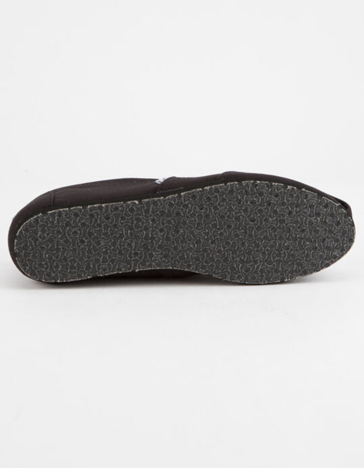 Toms Toms Women's Classic Black on Black Canvas