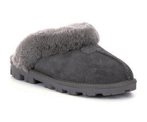 UGG Women's Coquette Grey Slipper - Continental Shoes