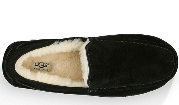 UGG UGG  Men's Ascot Black Slipper