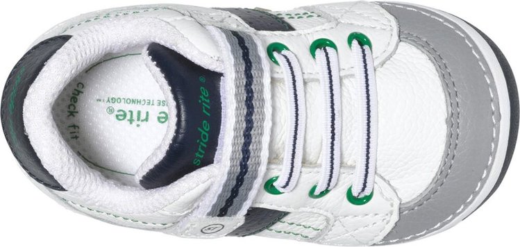 Stride Rite Stride Rite Infant Boy's Arite White Navy