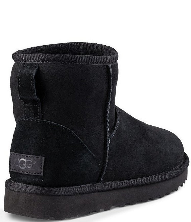 UGG UGG Kids Classic Mini II Black Boot